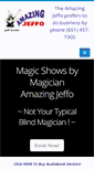 Mobile Screenshot of amazingjeffo.com